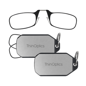 2-Pack Readers + Silver Keychain - ThinOptics