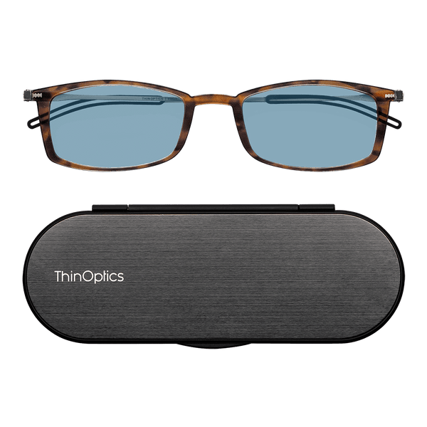 Brooklyn Blue Light Blocker Glasses + Milano Case