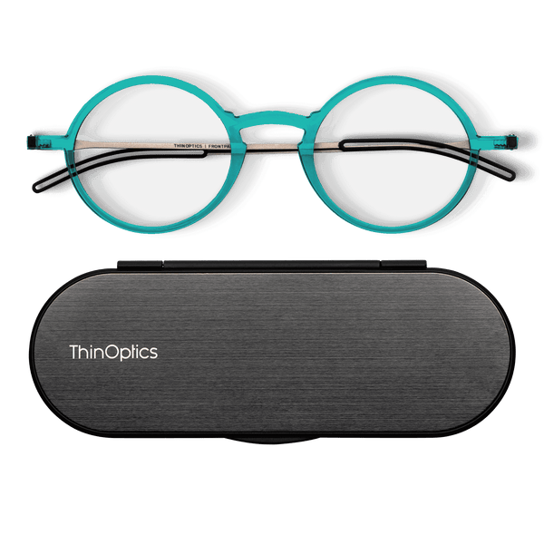 Manhattan Full Frame Reading Glasses + Milano Case