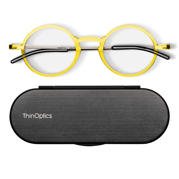 Manhattan Full Frame Reading Glasses + Milano Case