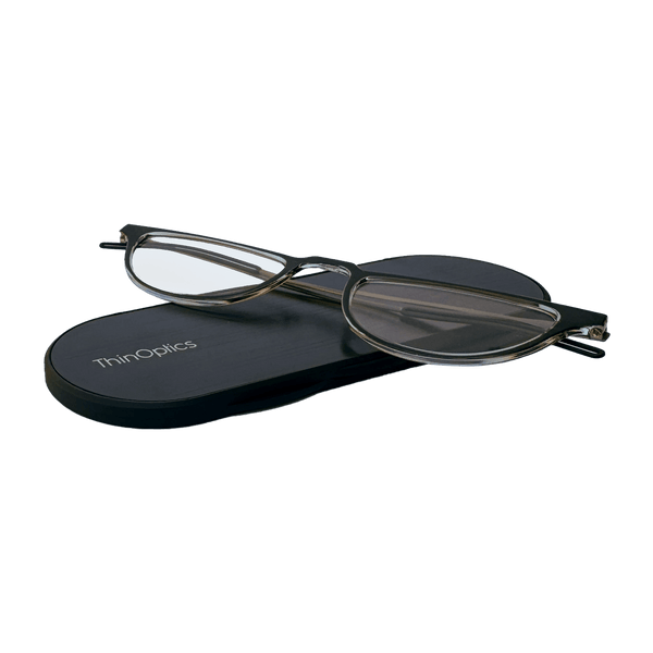 Crescent Full Frame Reading Glasses + Milano Case