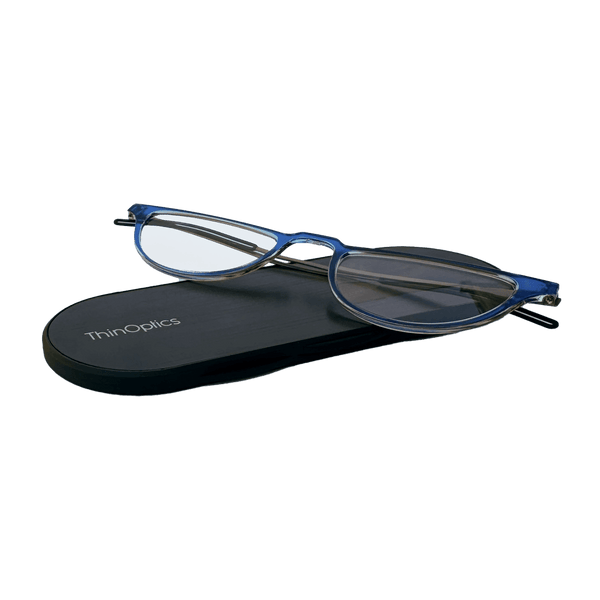Crescent Full Frame Reading Glasses + Milano Case