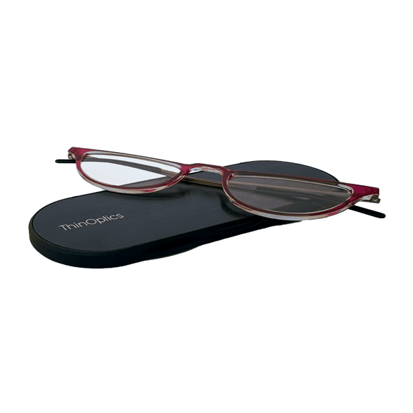 Crescent Full Frame Reading Glasses + Milano Case