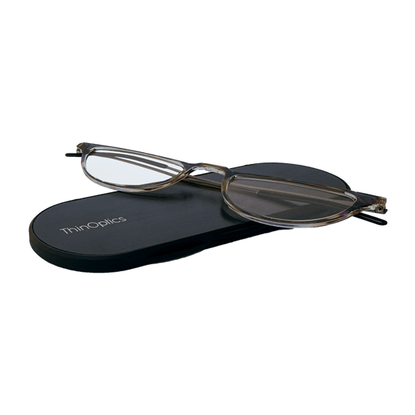 Crescent Full Frame Reading Glasses + Milano Case