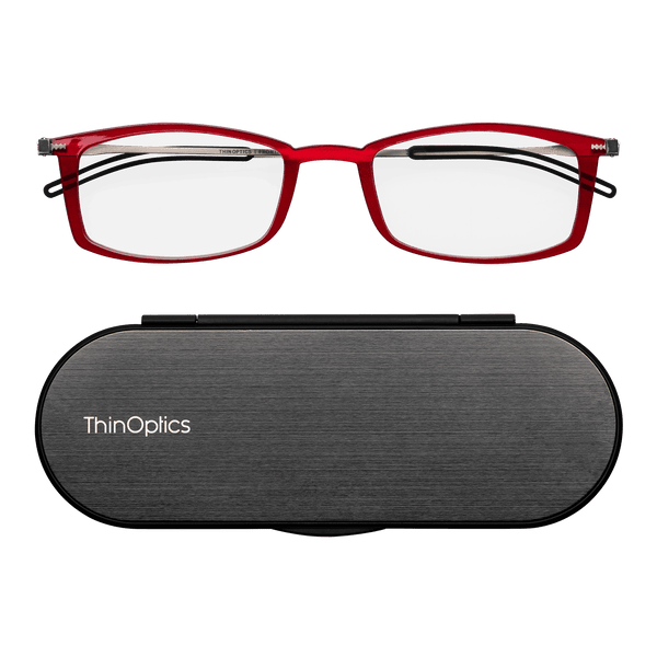 Brooklyn Full Frame Reading Glasses + Milano Case