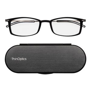 Brooklyn Full Frame Reading Glasses + Milano Case - ThinOptics