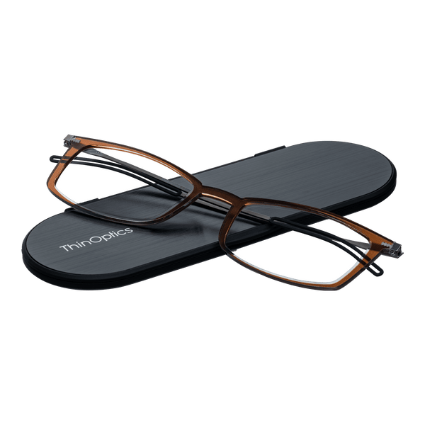 Brooklyn Full Frame Reading Glasses + Milano Case - ThinOptics