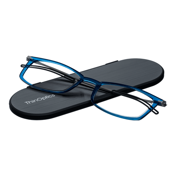 Brooklyn Full Frame Reading Glasses + Milano Case