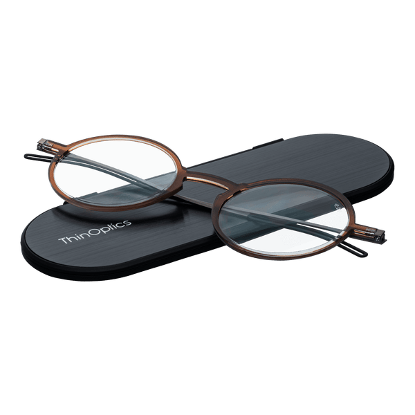 Manhattan Full Frame Reading Glasses + Milano Case