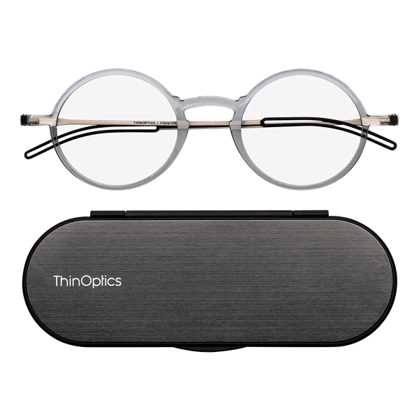 Manhattan Full Frame Reading Glasses + Milano Case