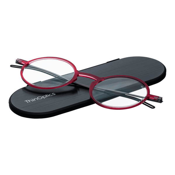 Manhattan Full Frame Reading Glasses + Milano Case