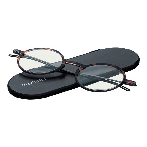 Manhattan Full Frame Reading Glasses + Milano Case