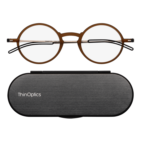 Manhattan Full Frame Reading Glasses + Milano Case