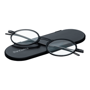 Manhattan Full Frame Reading Glasses + Milano Case - ThinOptics