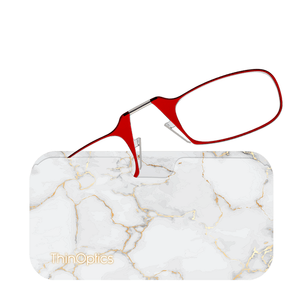 Readers + Elegant Marble Universal Pod - ThinOptics