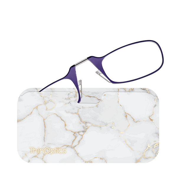 Readers + Elegant Marble Universal Pod - ThinOptics