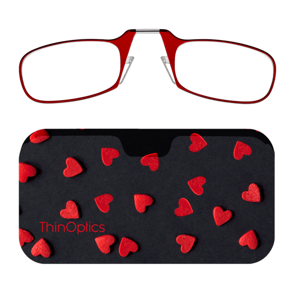 Readers + Red Felt Hearts Universal Pod