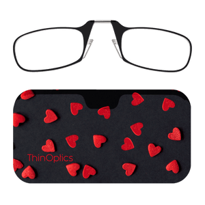 Readers + Red Felt Hearts Universal Pod - ThinOptics