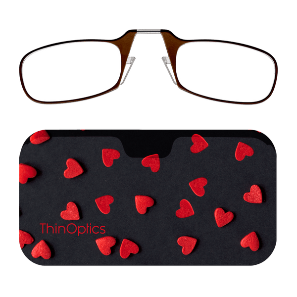Readers + Red Felt Hearts Universal Pod