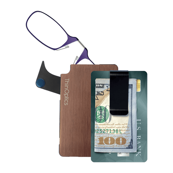 Readers + Rose Gold Flashcard Wallet
