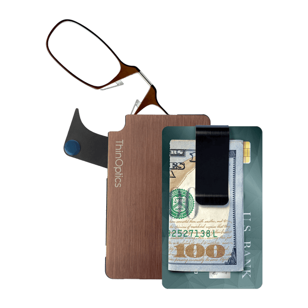 Readers + Rose Gold Flashcard Wallet