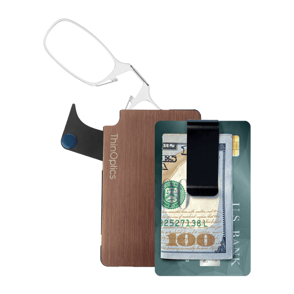 Readers + Rose Gold Flashcard Wallet