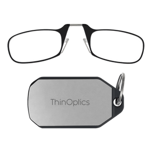 Readers + Silver Keychain Case - ThinOptics