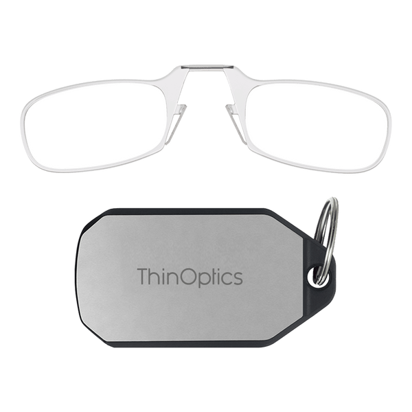 Readers + Silver Keychain Case - ThinOptics